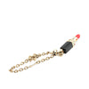 Chanel Gold Plated Resin Crystal Lipstick CC Bracelet Secondhand