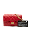 Chanel Quilted Aged Calfskin Reissue 2.55 Clutch with Chain Secondhand