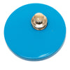 Chanel CC Bicolor Resin Shield Round Brooch Secondhand