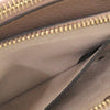 Valentino Pebbled Calfskin Rockstud Double Zip Chain Pouch Secondhand
