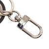 Louis Vuitton Stainless Steel and Calfskin LV Cut Circle Key Holder Secondhand