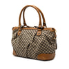 Gucci Diamante Canvas Sukey Satchel Secondhand