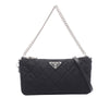 Prada Tessuto Quilted Chain Satchel Secondhand