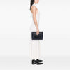LOEWE Embossed Anagram Leather Repeat T Clutch Secondhand