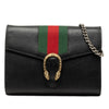 Gucci Mini Calfskin Dionysus Web Wallet On Chain Secondhand