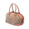 Secondhand Gucci GG Canvas Heart Bit Satchel