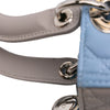 Secondhand Dior Medium Bicolor Lambskin Cannage Lady Dior