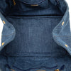 Prada Large Denim Canapa Logo Satchel Secondhand