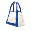Balenciaga Canvas Navy Cabas S Tote Secondhand