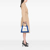 Balenciaga Canvas Navy Cabas S Tote Secondhand