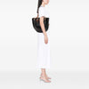 LOEWE Paulas Ibiza Perforated Leather Shell Basket Tote Secondhand