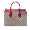 Gucci GG Supreme Linea A Satchel Secondhand