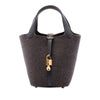 Hermès Felt and Swift Picotin Lock 18 Secondhand