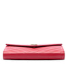 Saint Laurent Grain De Poudre Cassandre Envelope Chain Wallet Secondhand