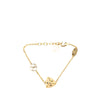 Louis Vuitton Gold Plated Trunkies Charm Bracelet Secondhand