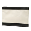 Balenciaga M Canvas Navy Clip Clutch Secondhand