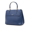 Prada Medium Saffiano Cuir Double Turnlock Satchel Secondhand