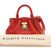 Louis Vuitton Embossed Calfskin Nanogram Satchel Secondhand
