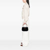Gucci Small Calfskin Bamboo Top Handle Bag Secondhand