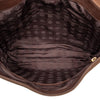 LOEWE Suede Anagram Flap Shoulder Bag Secondhand