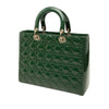 Dior Large Patent Cannage Lady Dior Secondhand