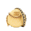 Chanel Tweed 19 Round Clutch with Chain Secondhand