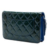 Chanel CC Quilted Patent Incognito Wallet On Chain Secondhand