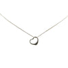 Secondhand Tiffany Elsa Peretti Sterling Silver Open Heart Pendant Necklace