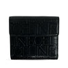 Celine Embossed Leather Logo Trifold Wallet Secondhand