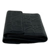 Celine Embossed Leather Logo Trifold Wallet Secondhand