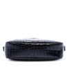 Saint Laurent Crocodile Embossed Leather Camp Camera Bag Secondhand