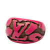 Louis Vuitton Lacquered Wood Leomonogram Ring S Secondhand
