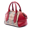 Burberry Small Haymarket Check Coated Canvas Blaze Satchel Secondhand