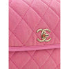 Chanel Small CC Quilted Denim Messenger Flap Secondhand