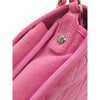 Chanel Small CC Quilted Denim Messenger Flap Secondhand