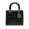 Dior Medium Patent Cannage Lady Dior Secondhand