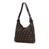 Fendi Zucca Canvas Shoulder Bag Secondhand