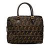 Fendi Zucca Canvas Business Bag Secondhand