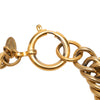 Chanel Gold Plated 31 Rue Cambon Logo Charm Bracelet Secondhand