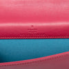 Secondhand Gucci Mini GG Marmont Embroidered Matelasse Velvet Love Wallet On Chain