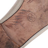 SECOND HAND Chanel Gold Leather CC Logo Ballet Flats