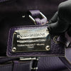 Secondhand Dolce & Gabbana Purple Leather Shopping Bag 