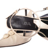 second hand Prada Fall/Winter 2000 Ivory Leather Pointed-Toe Slingback Pumps