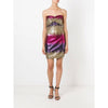 Versace Multicolor Strapless Sequined Mini Dress - '90s Second hand