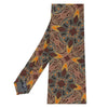 Gianfranco Ferré Brown Printed Silk Tie - '90s Second hand