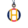 Hermès Buffalo Horn H Equipe Pendant Necklace Secondhand