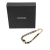 Chanel Lambskin and Gold Plated Enamel CC Square Choker Necklace Secondhand