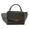 Secondhand Celine Trapeze Bag Brown Leather Bags