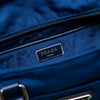 Prada Vitello Trimmed Tessuto Satchel Secondhand