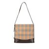 Burberry Haymarket Check Canvas Shoulder Bag Secondhand